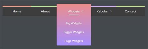 CSS Dropdown Menus: 41 Examples .